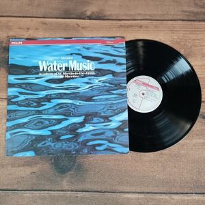 Philips Handel Water Music Academy St Martin-in-the-Fields LP 12" Blue Good 1980